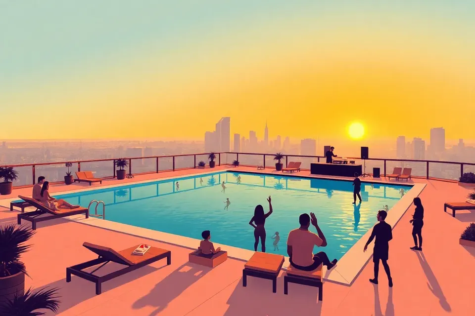 KÉSA Pool Party