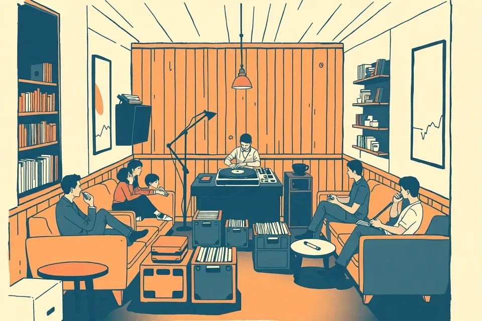 Krit Morton Invites Bangkok vinyl junkie presents; 6 hours of his solo vinyl set