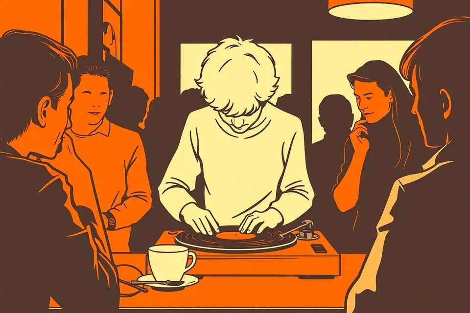 Krit Morton Invites Bangkok vinyl junkie presents; 6 hours of his solo vinyl set