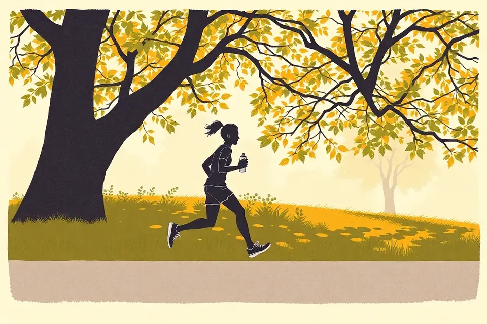 Long Run at Lumpini Park