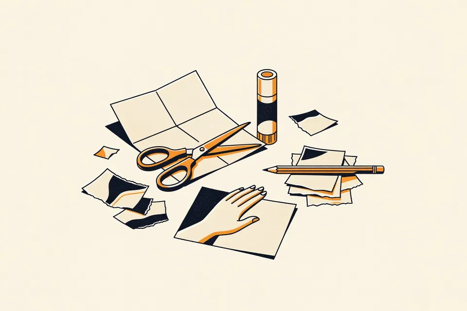 Make your first zine with scissors, glue and a good idea