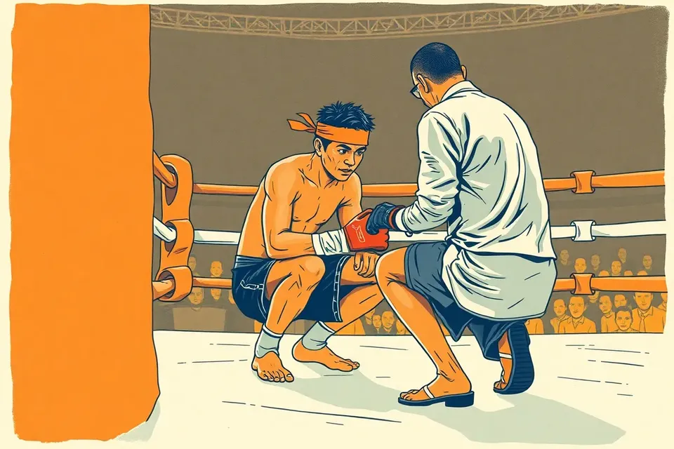 Muay Thai Panthamit at World Siam Stadium in Bangkok