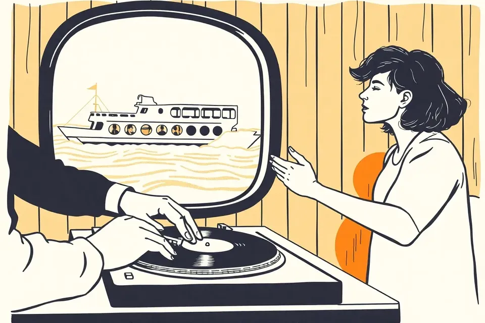 Turntables on the Chao Phraya